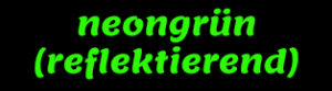 Neongrün reflektierend