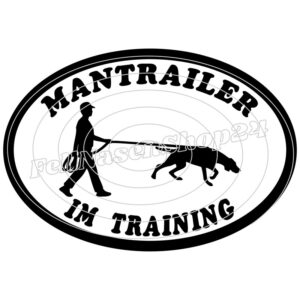 Mantrailer im Training (Hund ohne Geschirr)