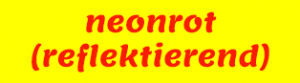 Neonrot reflektierend