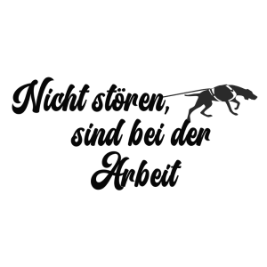 Nicht stören, sind bei der Arbeit