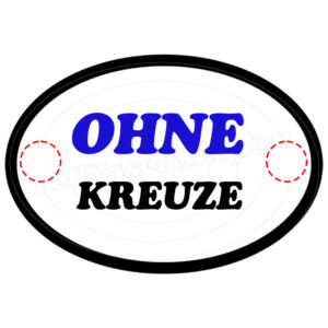 Ich möchte keine Kreuze darauf haben