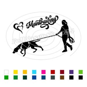 Mantrailing (mit Herzen)